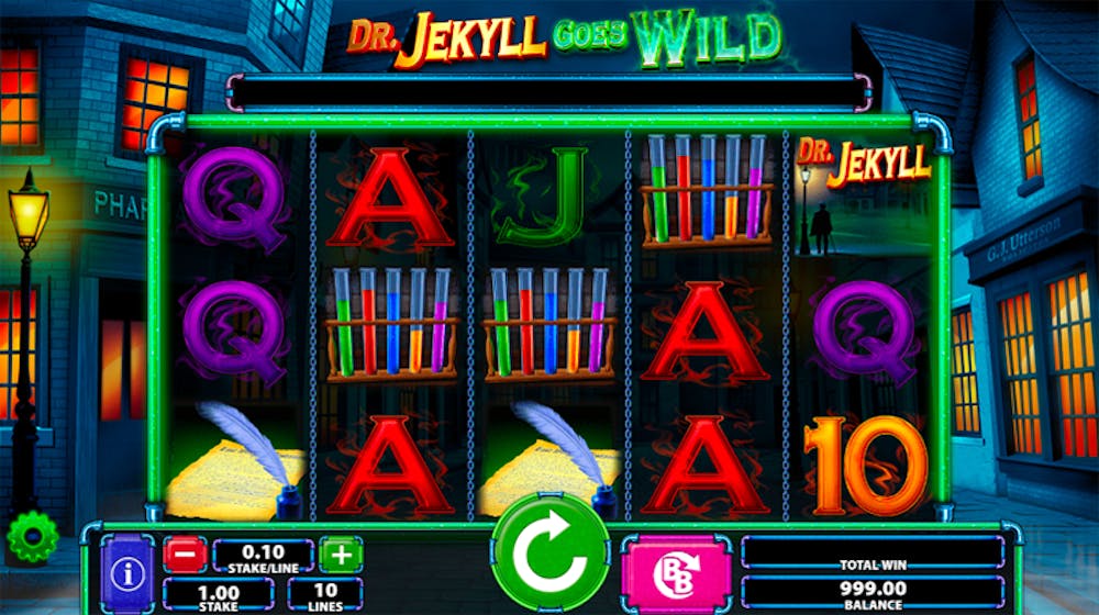 Dr Jekyll Goes Wild &#8211; RTP, Paylines, Features &#038; Free Play logo