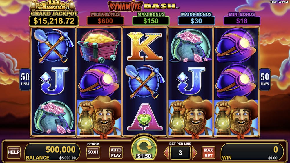 dynamite dash slot