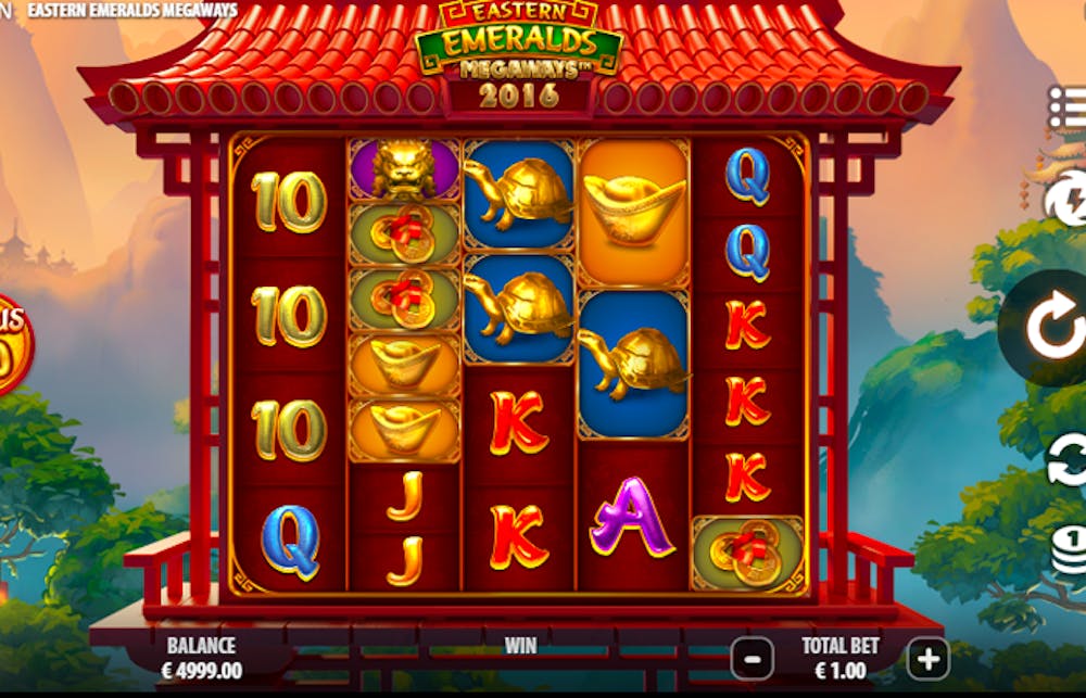 Eastern Emeralds Megaways: Paylines, Symbols, RTP &#038; Free Play logo