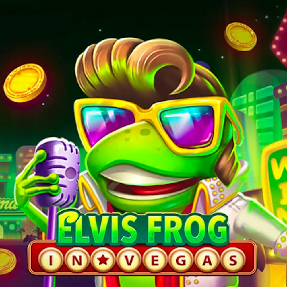 Elvis Frog in Vegas Slot: Paylines, Symbols, RTP & Free Play logo
