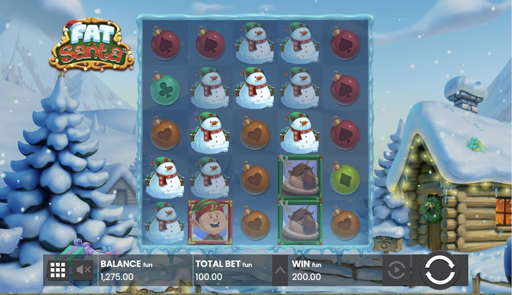 Fat Santa colossal symbols