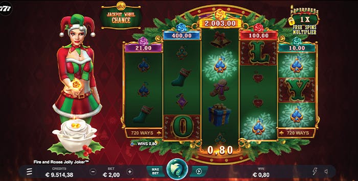 fire and roses jolly joker