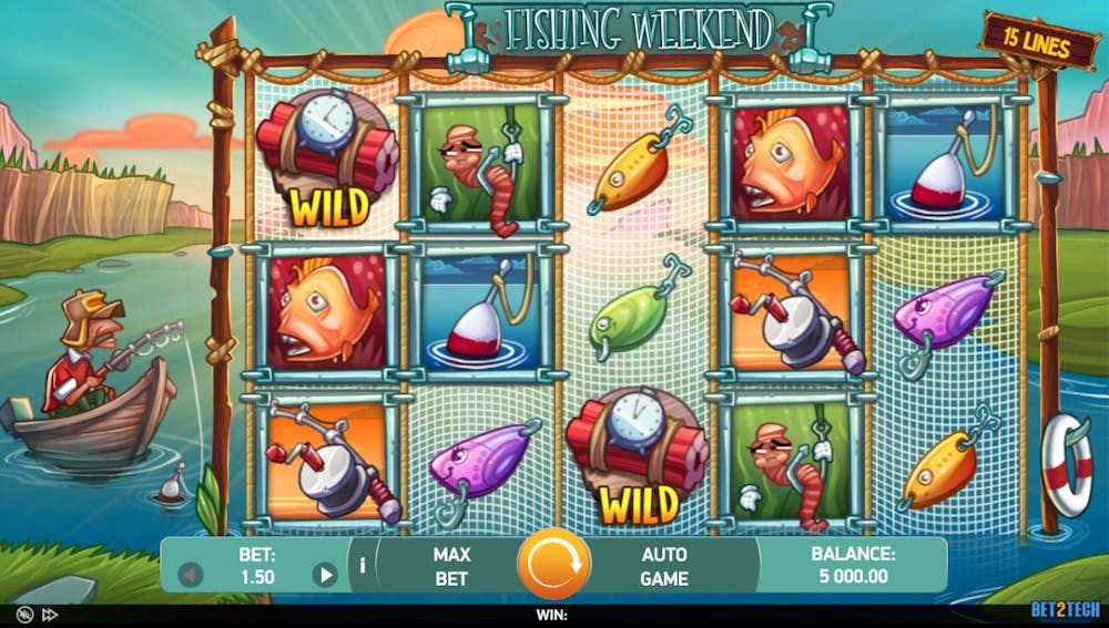 fishing weekend slot