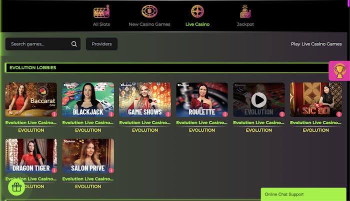 fortune panda live games