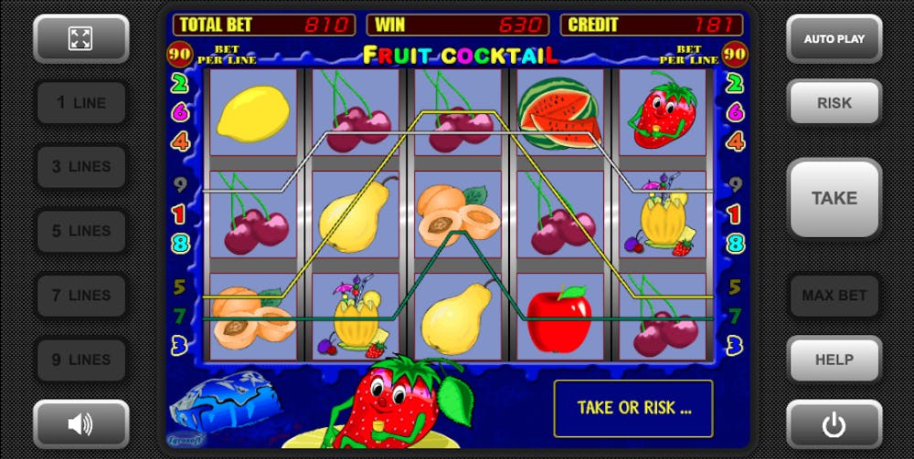 fruit cocktail slot