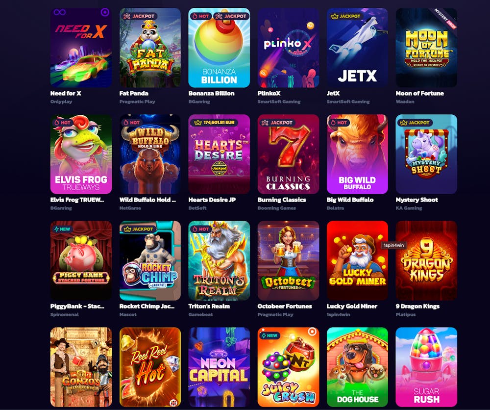 21bit casino games