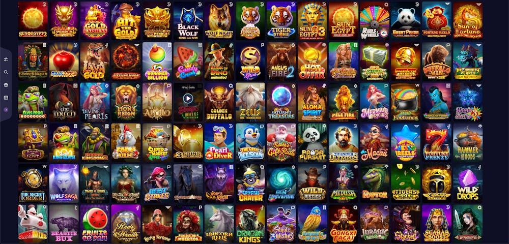 stellar spins casino games