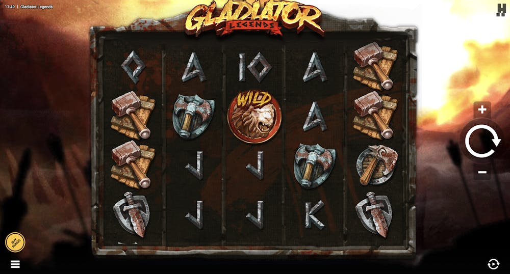 Gladiator Legends Slot: Paylines, Symbols, RTP &#038; Free Play logo