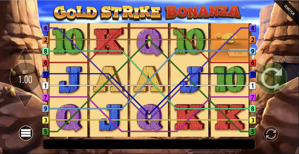 gold strike bonanza slot