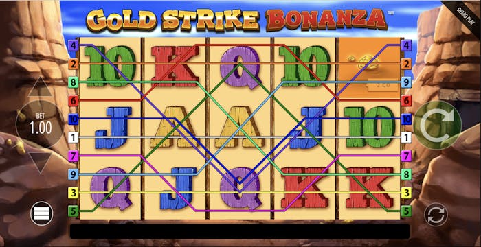 gold strike bonanza slot