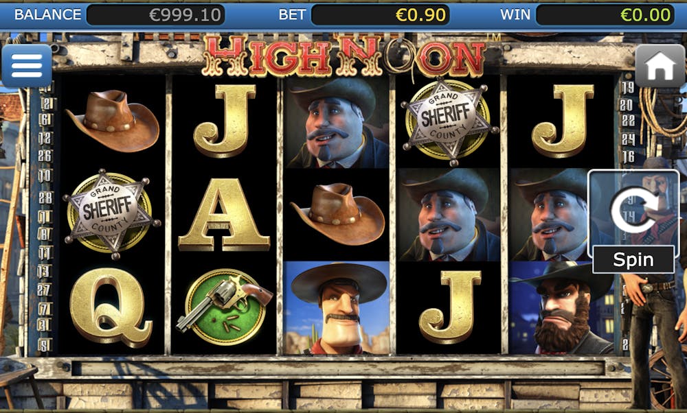 high noon slot