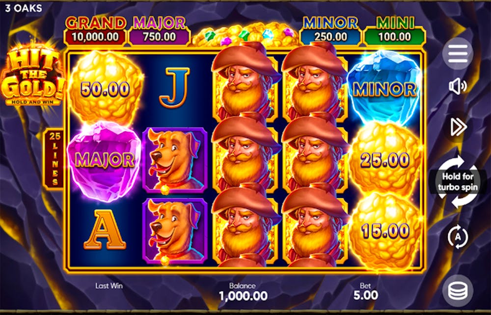 Hit The Gold Slot: Paylines, Symbols, RTP &#038; Free Play logo