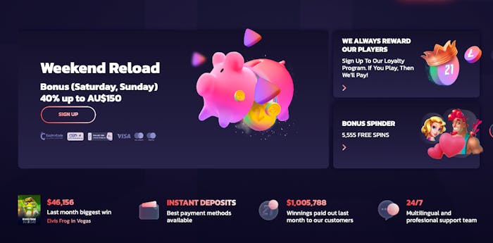 21bit casino home page