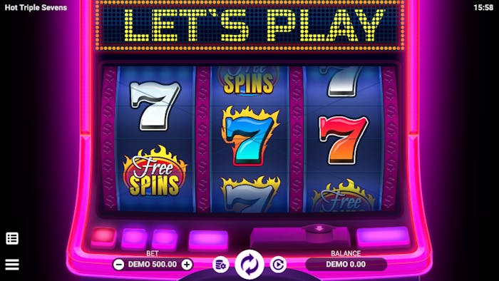 hot triple sevens slot