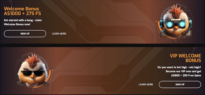 hugo casino sign up bonus