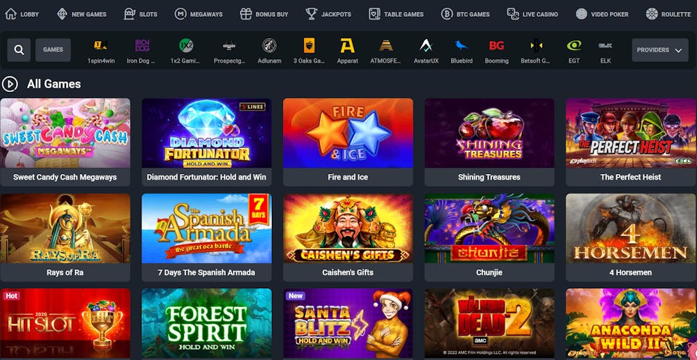 iLucki Casino games