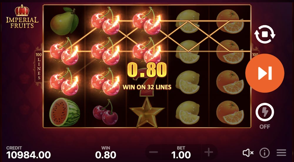 imperial fruits slot