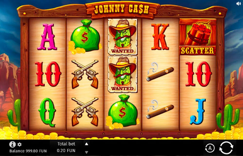 Johnny Cash Pokies: Paylines, Symbols, RTP & Free Play logo