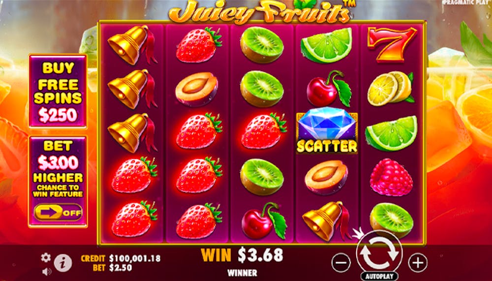 A colorful pokie screen from 