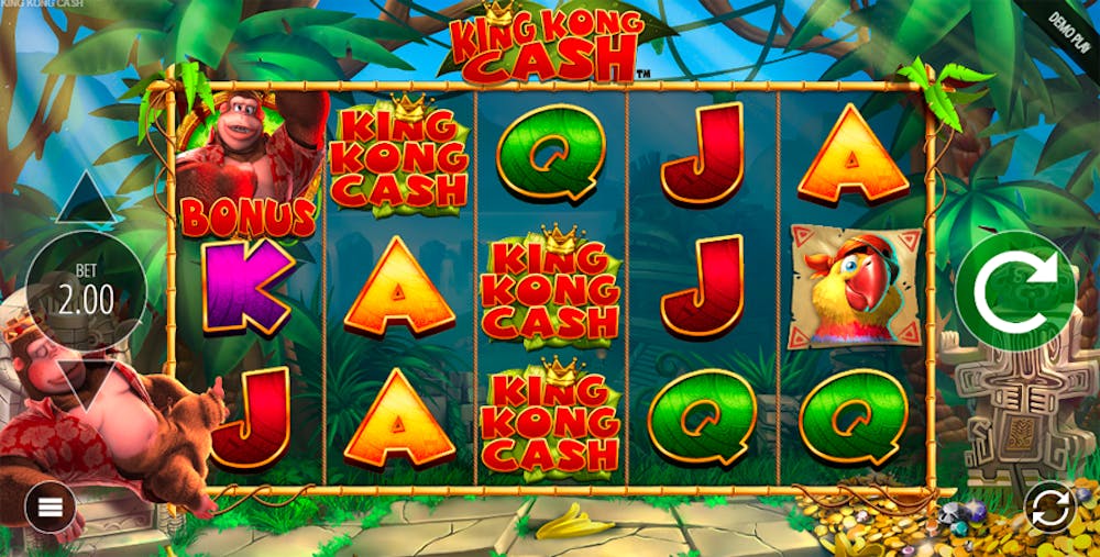 king king cash slot reels