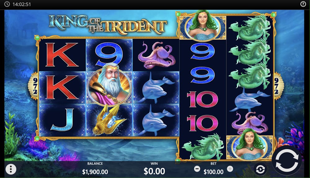 king of the trident slot