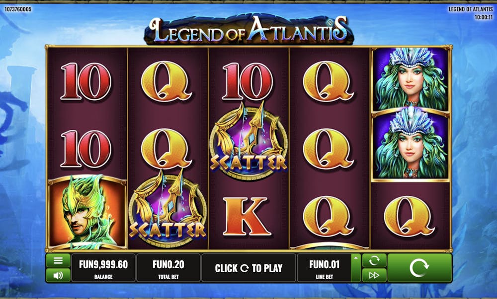 legend of atlantis slot