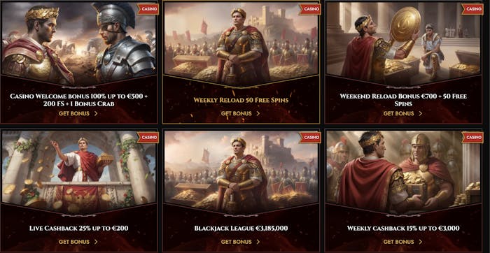 legiano casino sign up bonus