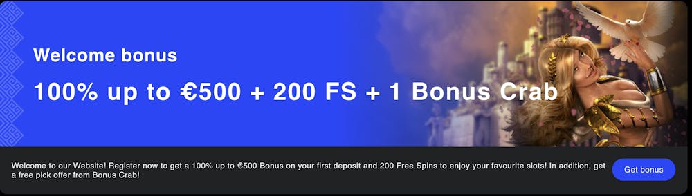 librabet casino first deposit bonus banner