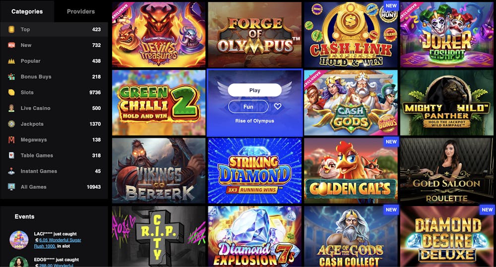 librabet casino games with all options and categories