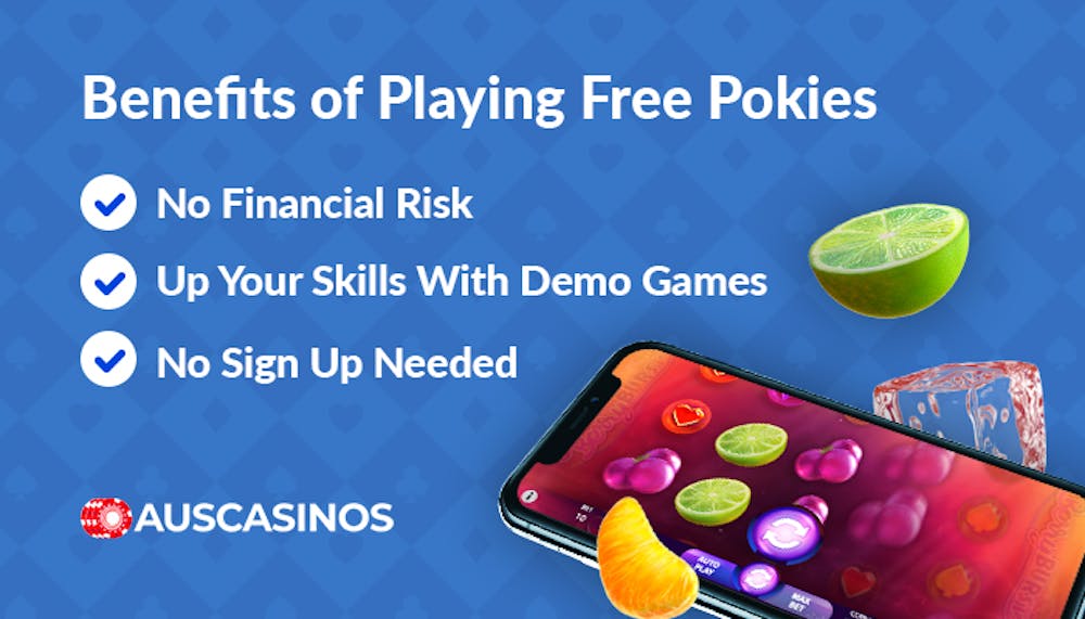 benefits of playing free pokies