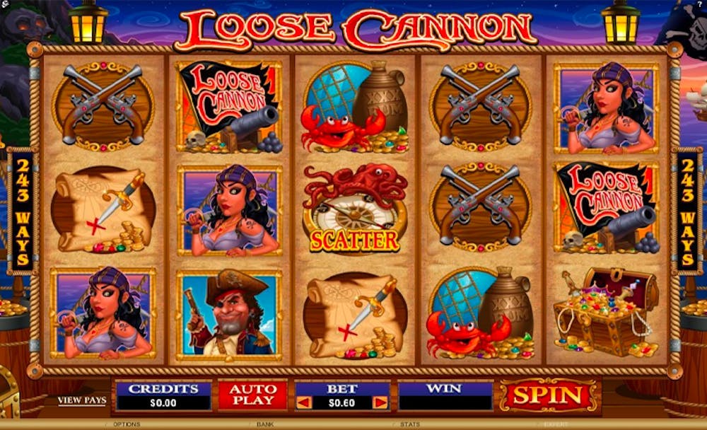 Loose Cannon Slot: RTP, Paylines, Features &#038; Free Play logo