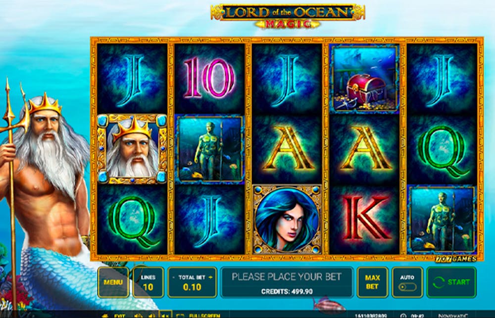 lord of the ocean magic slot