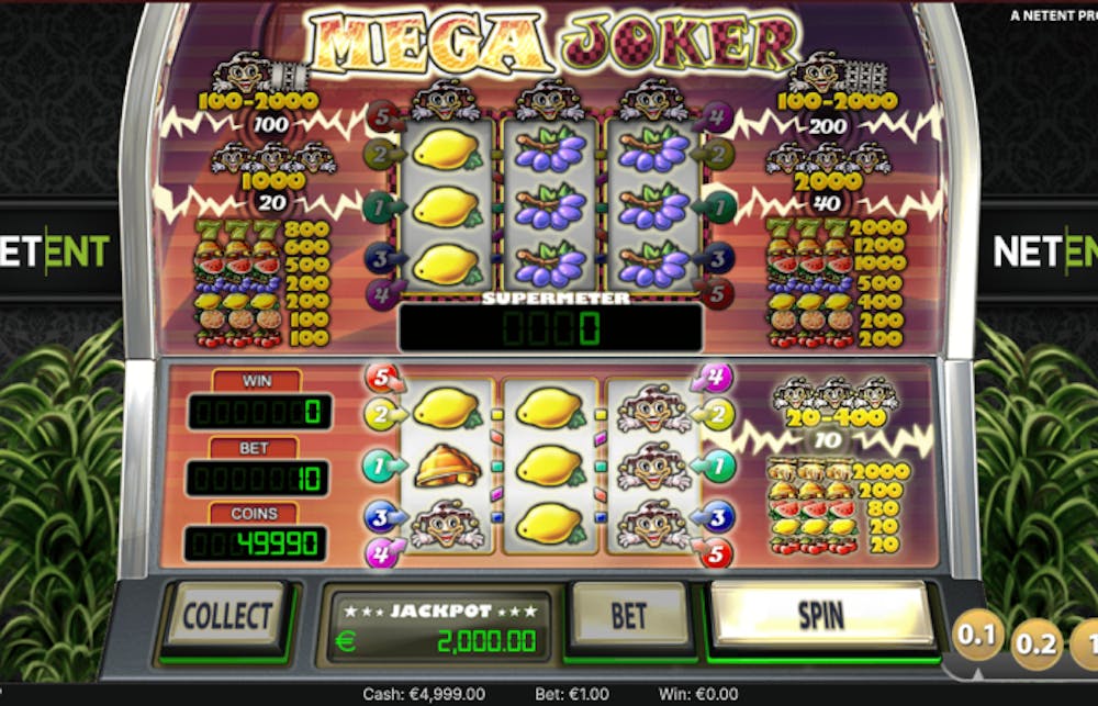 Mega Joker Slot: Paylines, Symbols, RTP &#038; Free Play logo