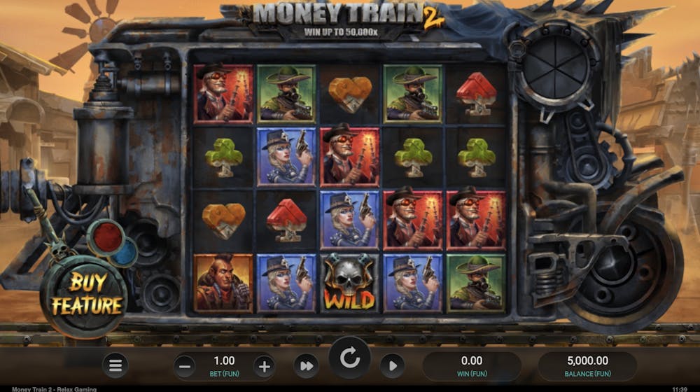 Money Train 2- RTP, Paylines, Features &#038; Demo Play logo