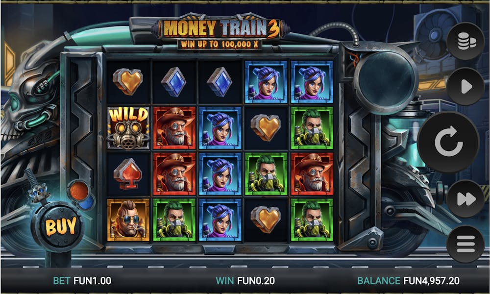 Money Train 3 Slot: Paylines, Symbols, RTP &#038; Free Play logo