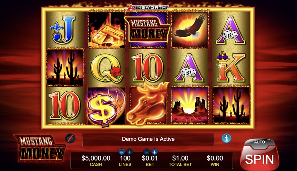 mustang money slot