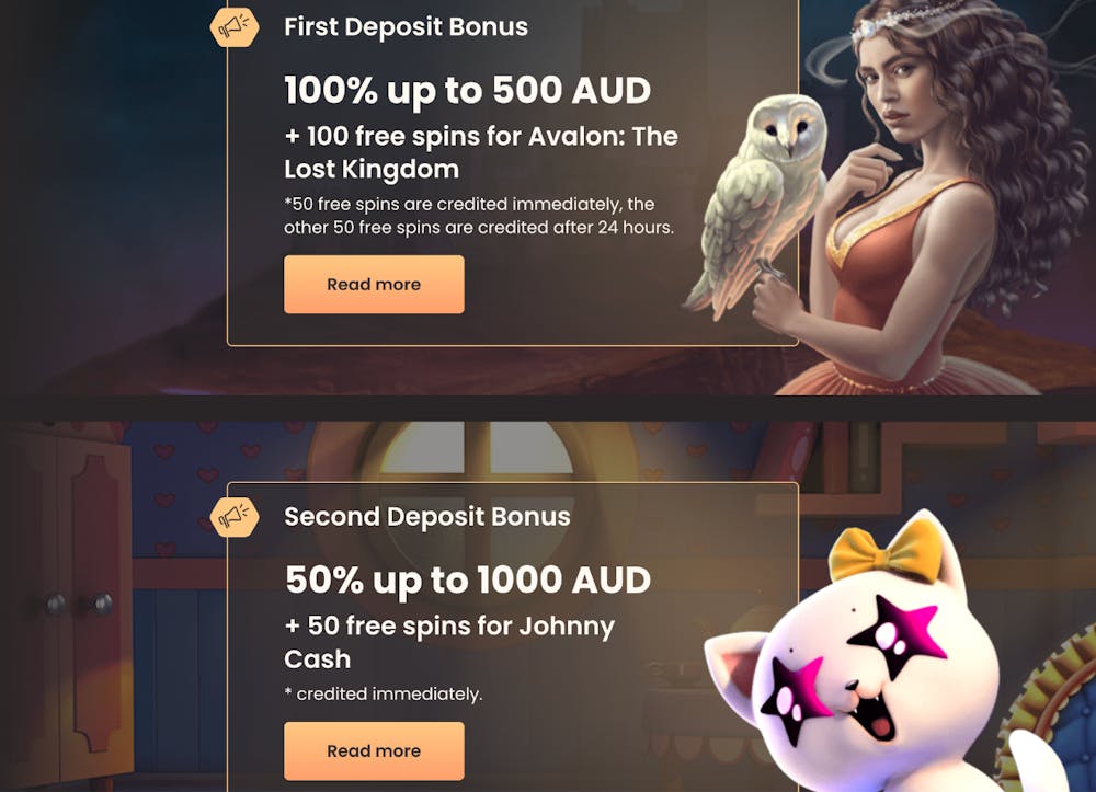 National Casino welcome bonus