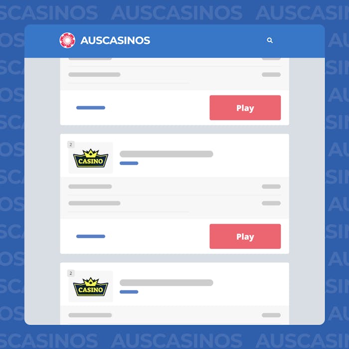 Choose a reputable online casino for AusCasinos List.