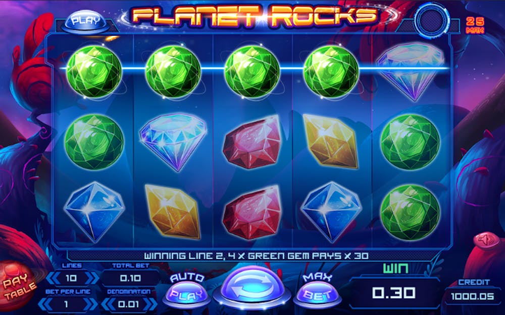 planet rocks slot