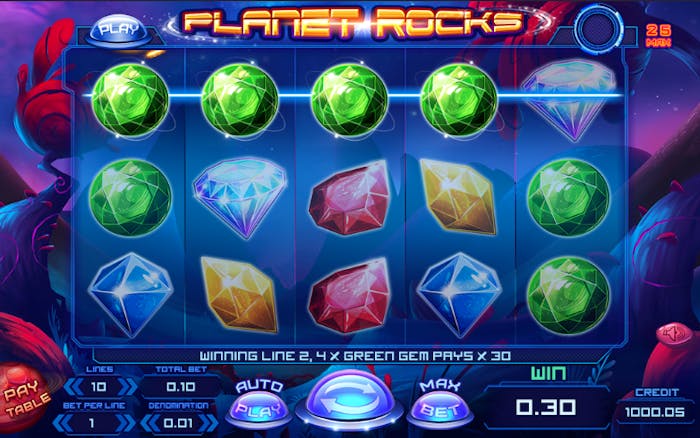 planet rocks slot