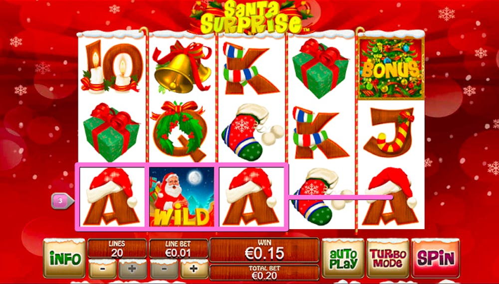 Santa Surprise Slot &#8211; RTP, Paylines, Features &#038; Free Play logo