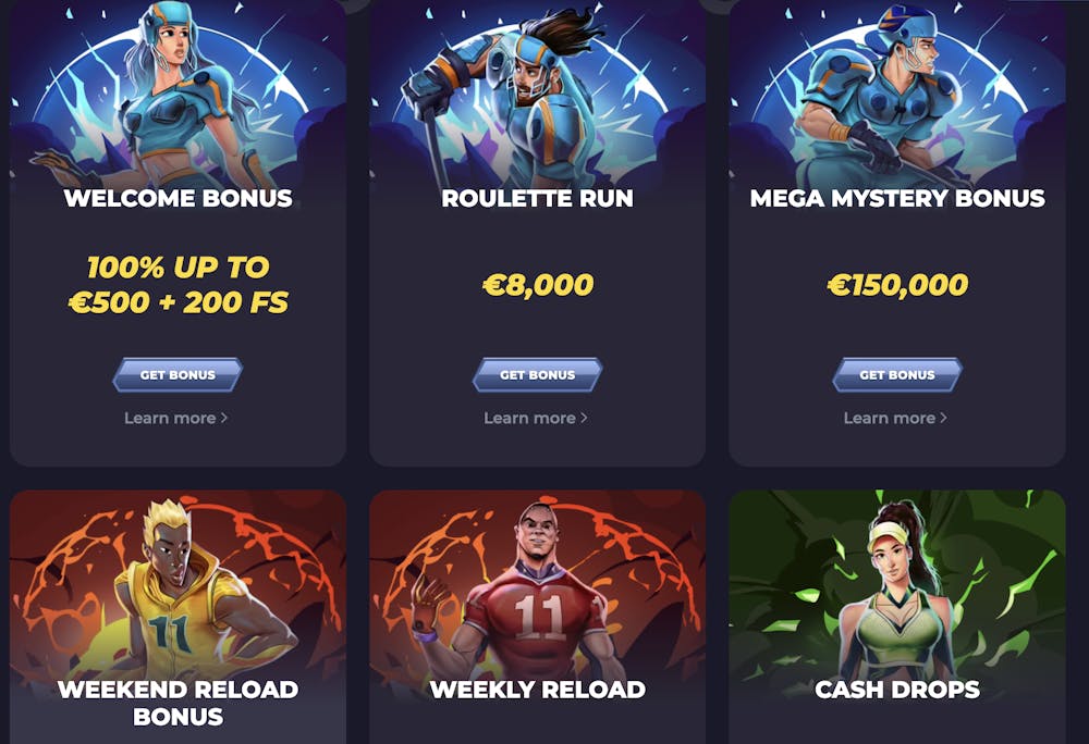 powbet casino promotions suchas signup bonus and weekly bonus