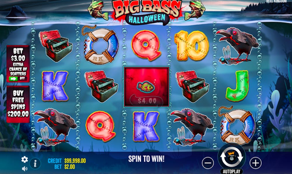 Big Bass Halloween Slot: RTP, Paylines, Features &#038; Free Play logo