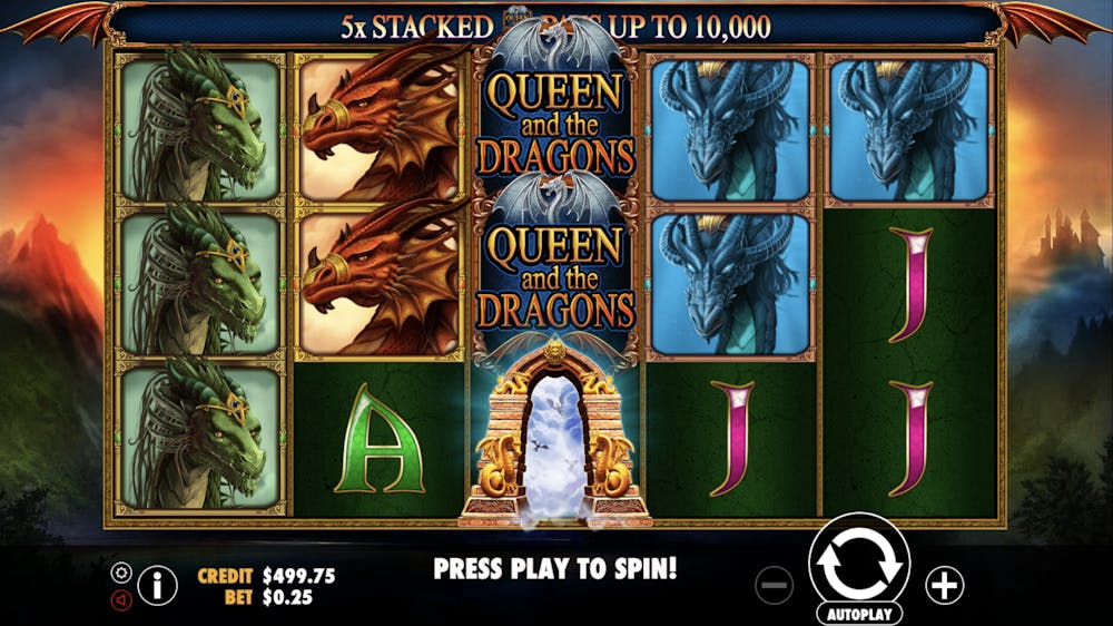 queen and the dragons slot