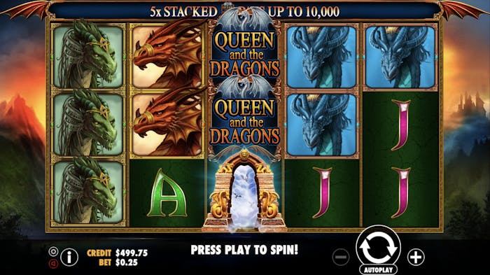 queen and the dragons slot