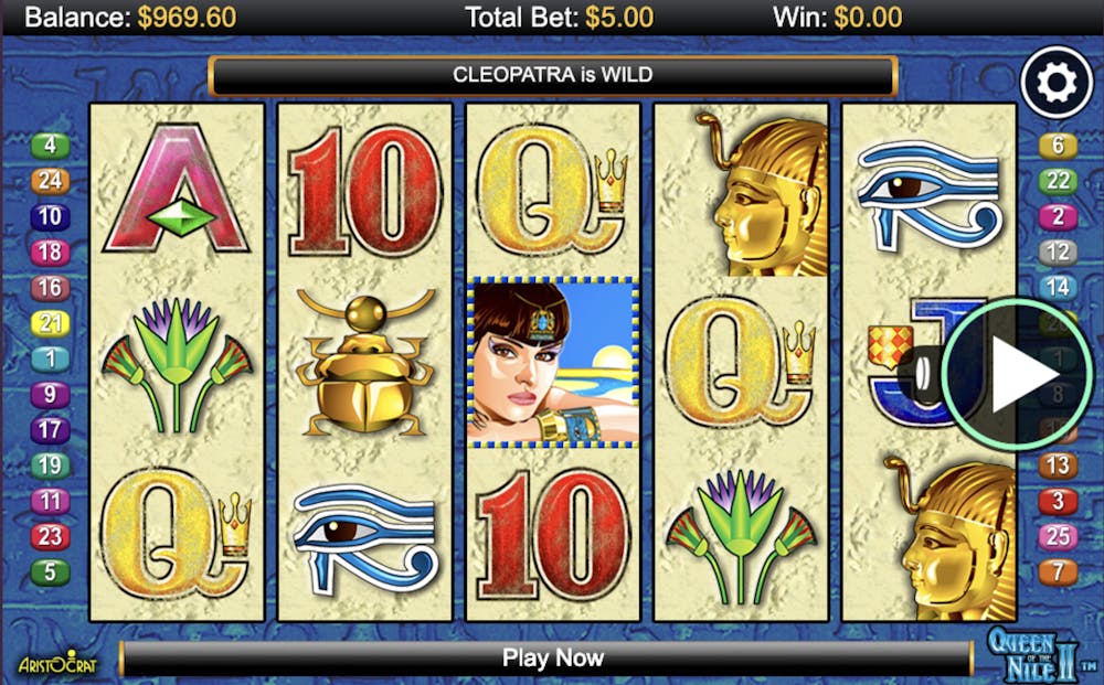 Queen of the Nile 2: Paylines, Symbols, RTP &#038; Free Play logo