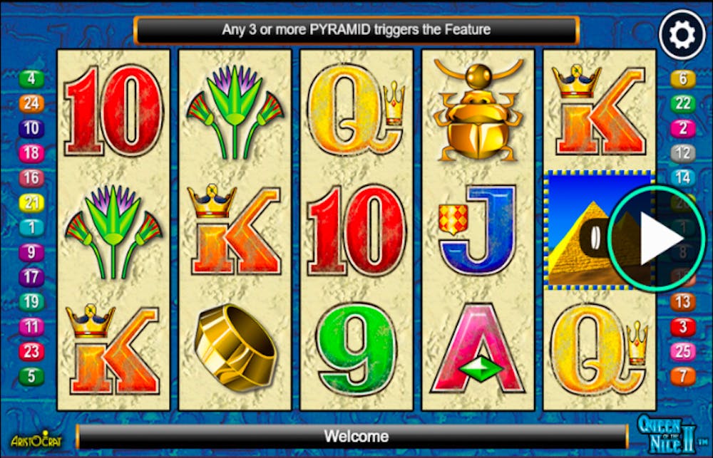 Queen of the Nile Slot: Paylines, Symbols, RTP &#038; Free Play logo