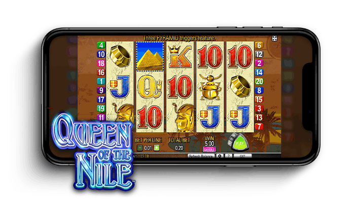 queen of the nile slot mobile