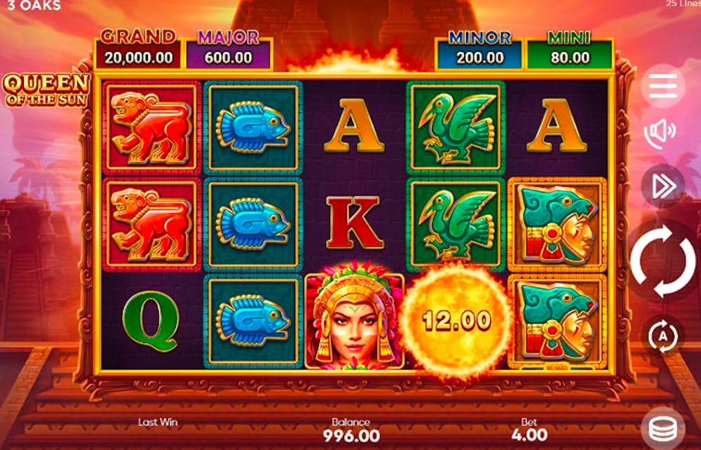 Queen of the Sun Slot: Paylines, Symbols, RTP &#038; Free Play logo