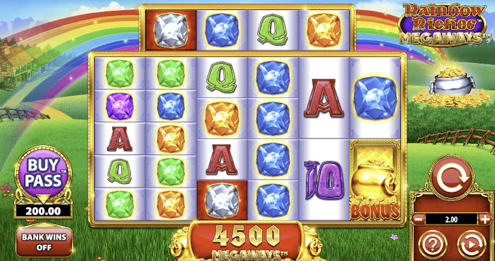 rainbow riches megaways